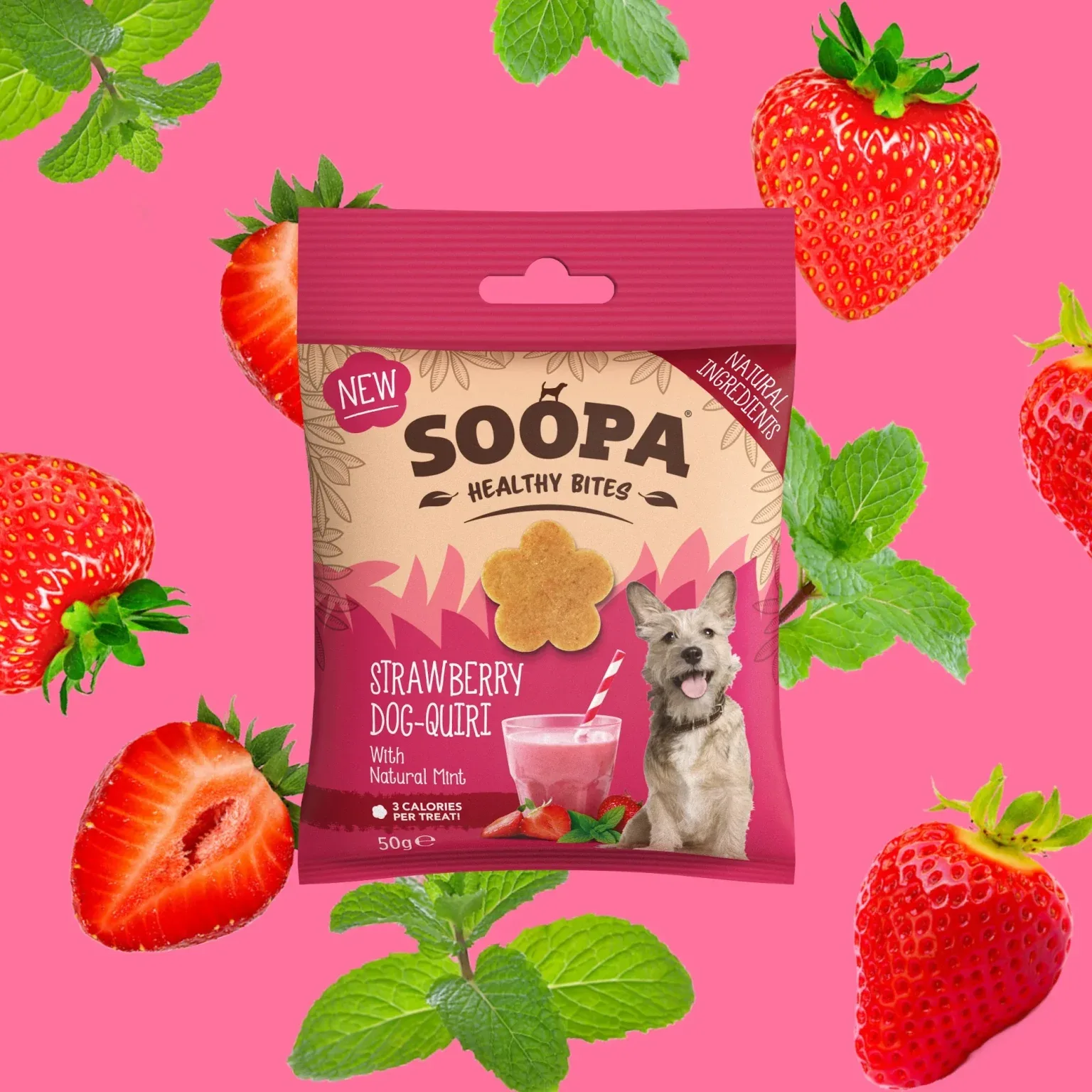 Soopa jordbær bites