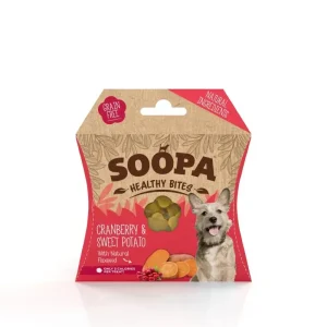 Soopa tranebær & søtpotet bites