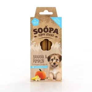 Soopa Valpesticks – banan & gresskar