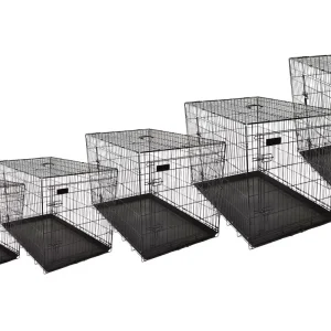 Sort Stålbur XS 31x47x38CM