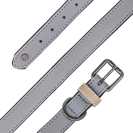 Sötnos Halsbånd Aquatech Refleks grå/svart XS 15mmx30cm