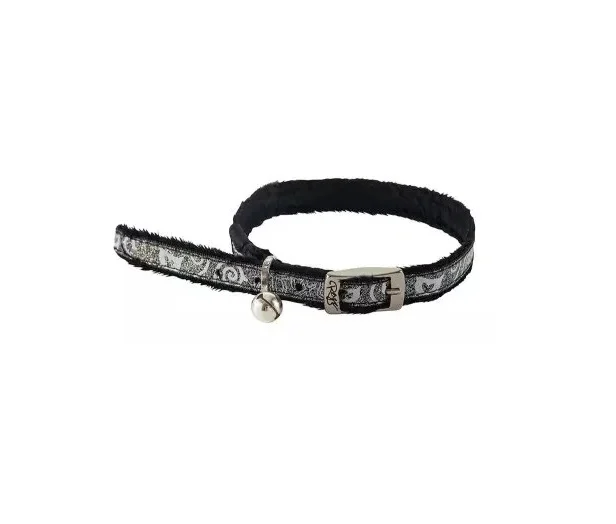 SPARKLECAT Rogz, Halsbånd, XS, Black, 16,5-23cm.