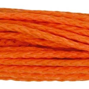 Sporline Flettet Oransje 15m