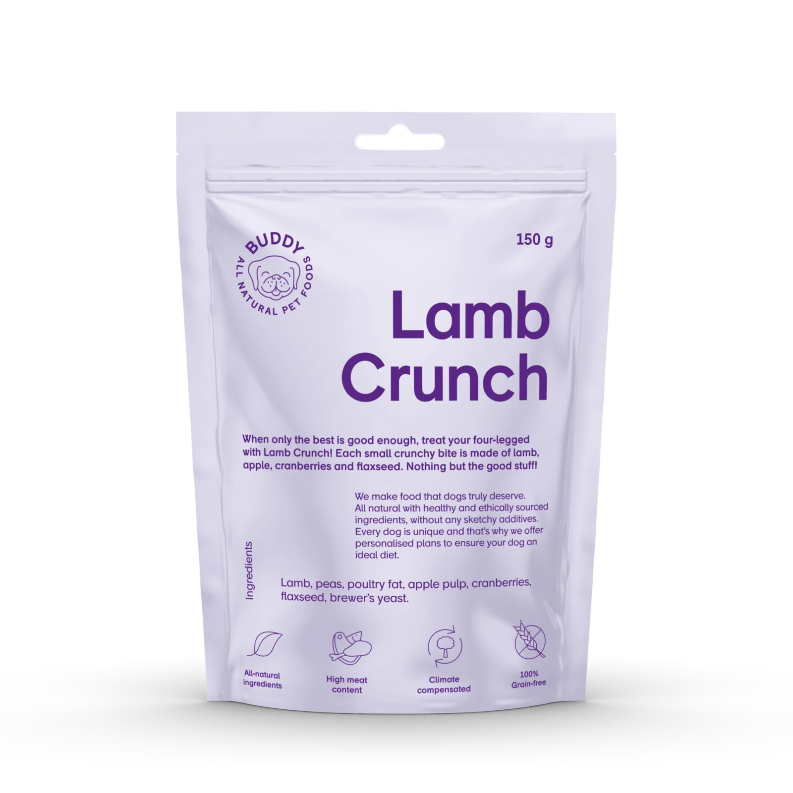 Spr酶 snack med lammekj酶tt og tytteb忙r