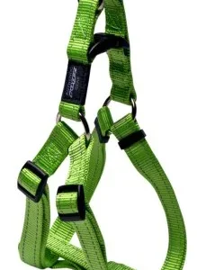 STEP IN SELE Rogz, M, Lime, 16mm./ 42-61cm.