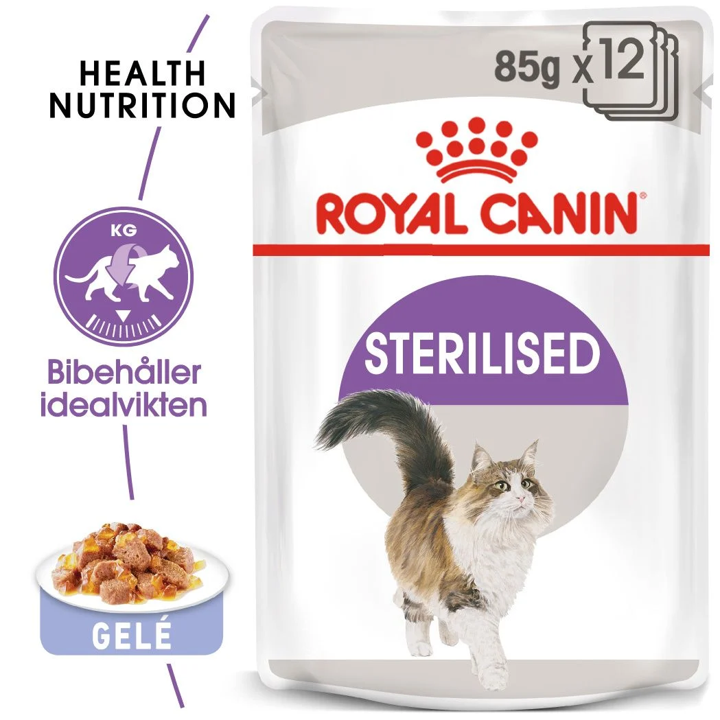 Sterilised Jelly Adult V氓tf么r til katt