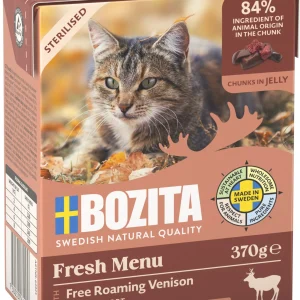 Sterilised Venison in Jelly V氓tfor til katt 370g