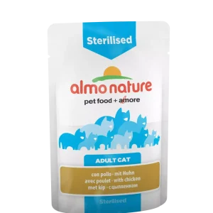 Sterilised with Chicken 70gr, Almo Nature PFC Functional Cat (30)