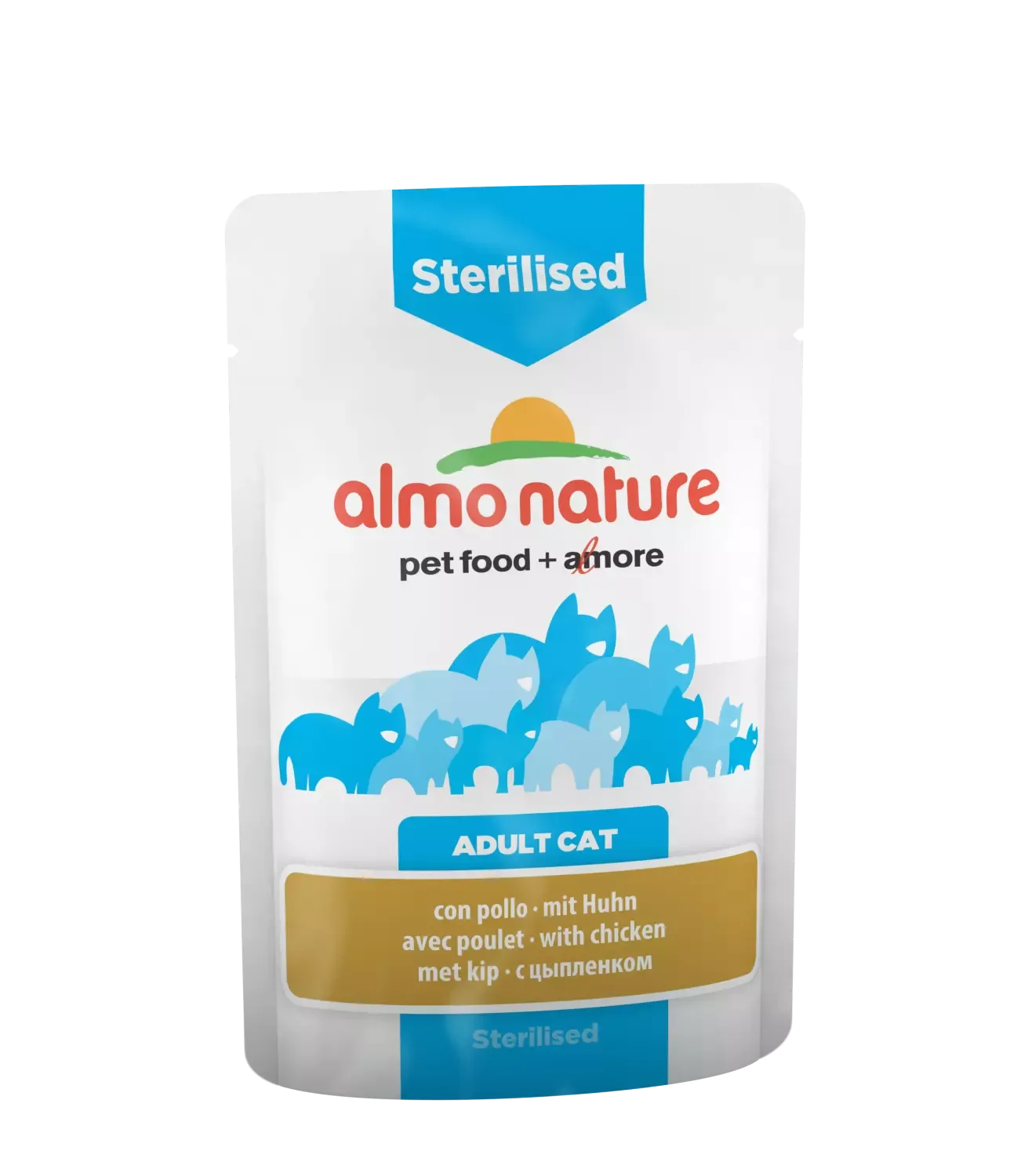 Sterilised with Chicken 70gr, Almo Nature PFC Functional Cat (30)