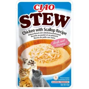 Stew med kylling og kamskjell