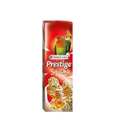 STICKS Prestige, Nøtter & Honning, Stor Parakitt, 2Stk./150g.