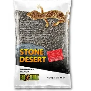 Stone Dessert Svart5Kg Grävsubstrat Exoterra