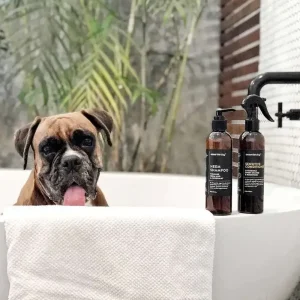 Stor hundebalsam for sensitiv hud – kamille, appelsin & palisander