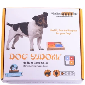 Sudoku for hund – 3 brikker i farger