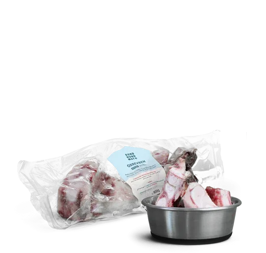 Sund Hundmat Frossen Okseribbein 2x400g
