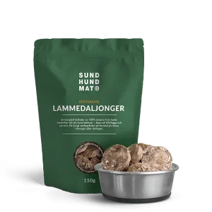 Sund Hundmat Frysetørkede Fullfôr Lammemedaljonger 150g