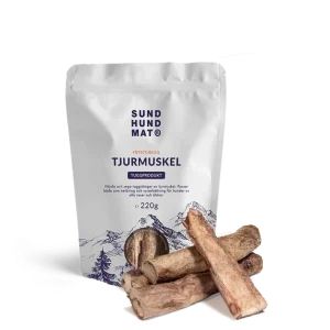 Sund Hundmat Frysetørket Oksemuskel 220g