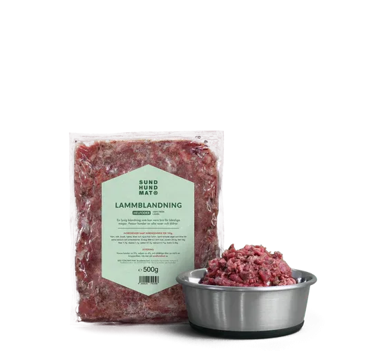 Sund Hundmat Lammeblanding 500g