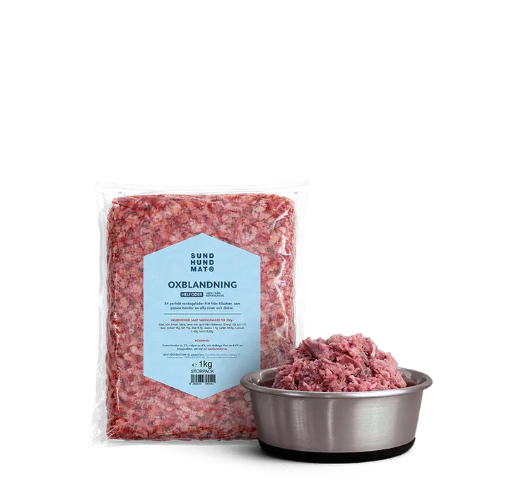 Sund Hundmat Okseblanding 1kg