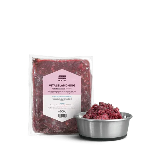 Sund Hundmat Tilleggsfôr Vitalblanding 500g