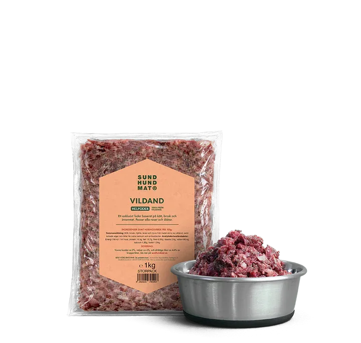 Sund Hundmat Villandblanding 1kg