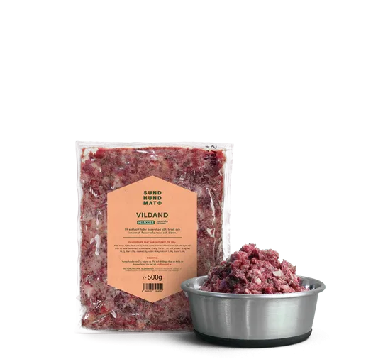 Sund Hundmat Villandblanding 500g