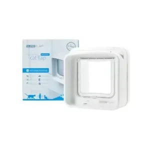 Sureflap Kattedør Dualscan Hvit