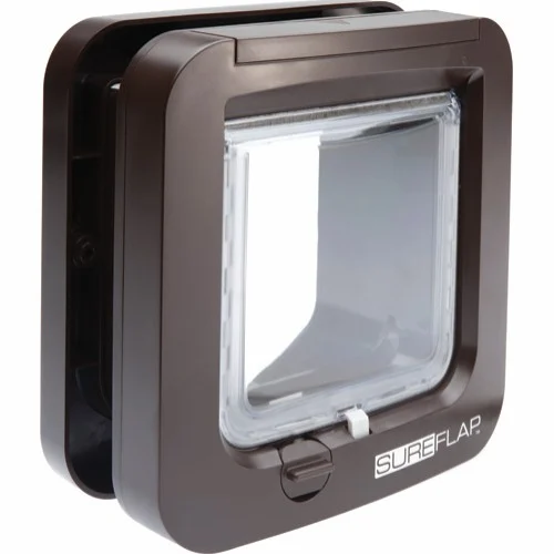 SUREFLAP Kattedør m/microchip, Brun