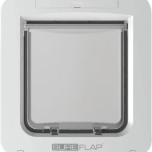 SureFlap Katteluke Microchip hvit XL