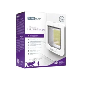 SUREFLAP Microchip-dør, Hvit, Xl (N-v)