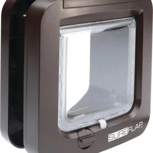 SureFlap Microchip Kattedør brun 21x21cm