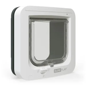 SureFlap Microchip Kattedør grå/hvit 21x21cm