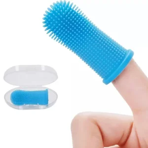 Tannbørste hund – Fingerbørste