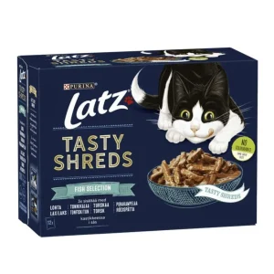Tasty Shreds Fish Selection V氓tf么r 12x80g
