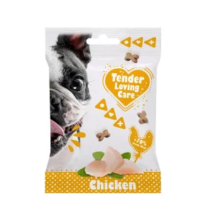 Tender Loving Care Soft Snack M/Kylling 100G Display (25Stk)