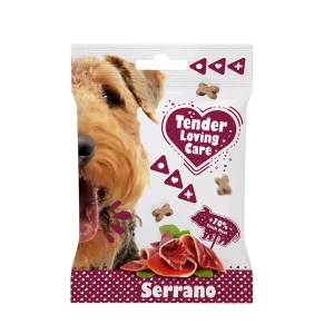 Tender Loving Care Soft Snack M/Serrano 100G Display (25Stk)