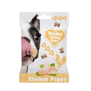 Tender Loving Care Soft Snack Puppy M/Kylling 100G Display (25Stk)