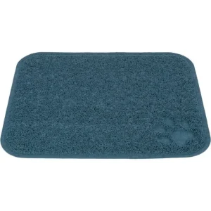 Teppe til kattebakke PVC blå 37x45cm