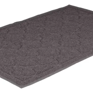 Teppe til kattebakke PVC grå XXL 60x90cm