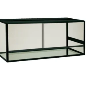 TERRARIUM Imazo, Svart 110X45X50Cm 247L.