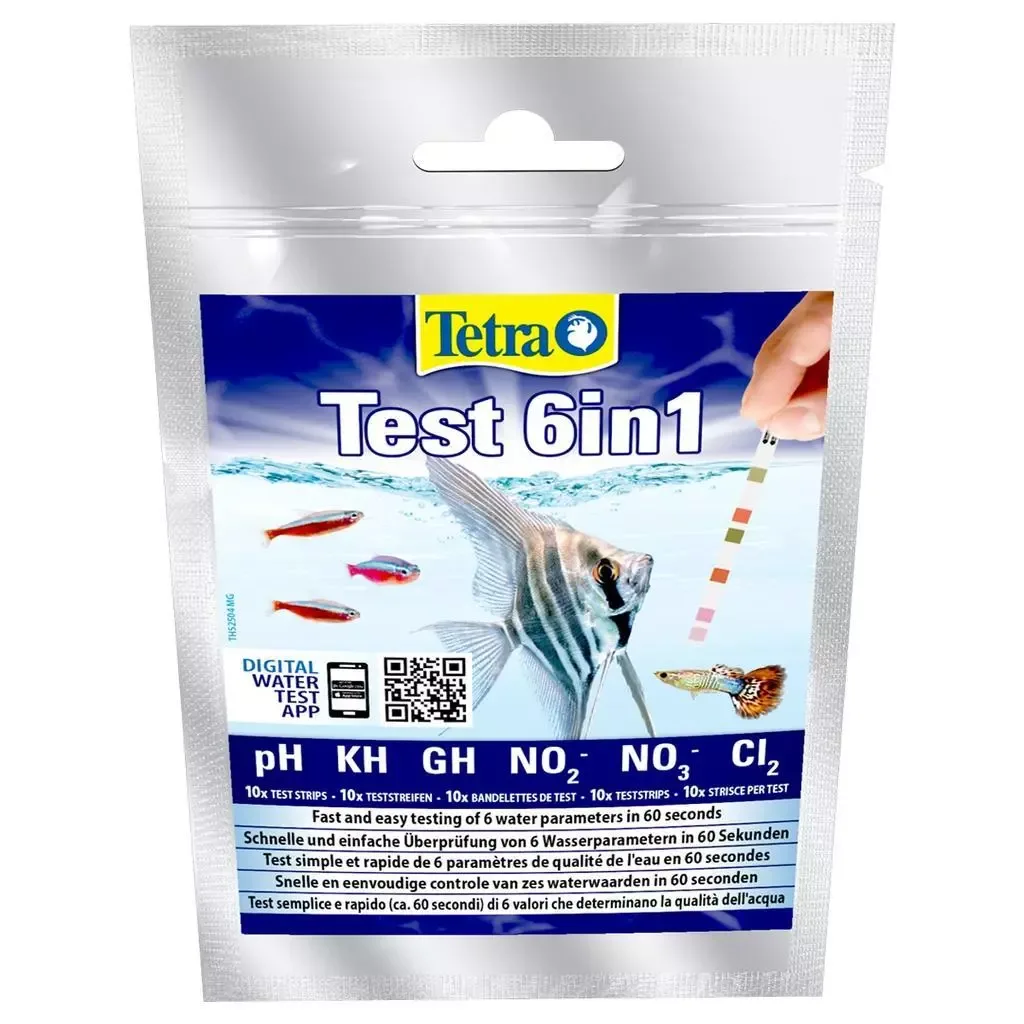 Tetra Testset 6In1 10St Gh/Kh/No2/No3/Ph