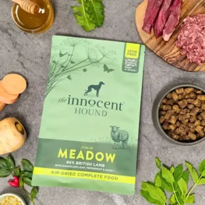 the Innocent Hound Air-dried food Meadow British Lamb 1kg