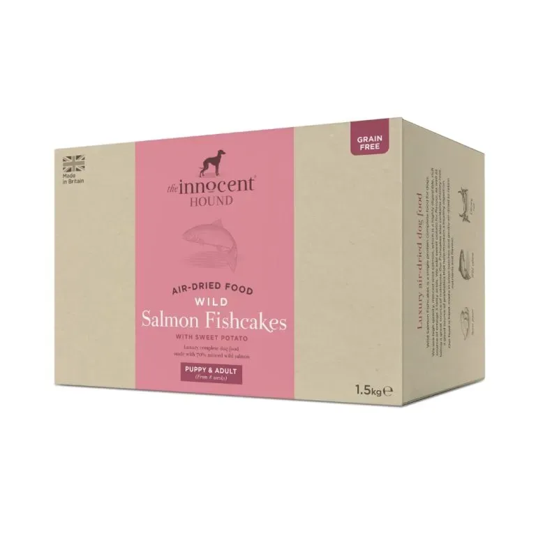 the Innocent Hound Air-dried food Wild Salmon Fishcakes 1,5kg