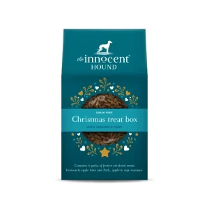 the Innocent Hound Christmas Treat box 180g
