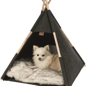 TIPI Trixie, Sovehule, Filt, 55×65×55cm., Anthracite