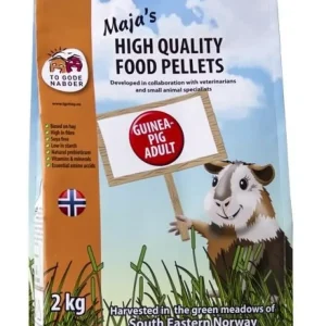 To Gode Naboer Marsvinpellets Adult 2kg