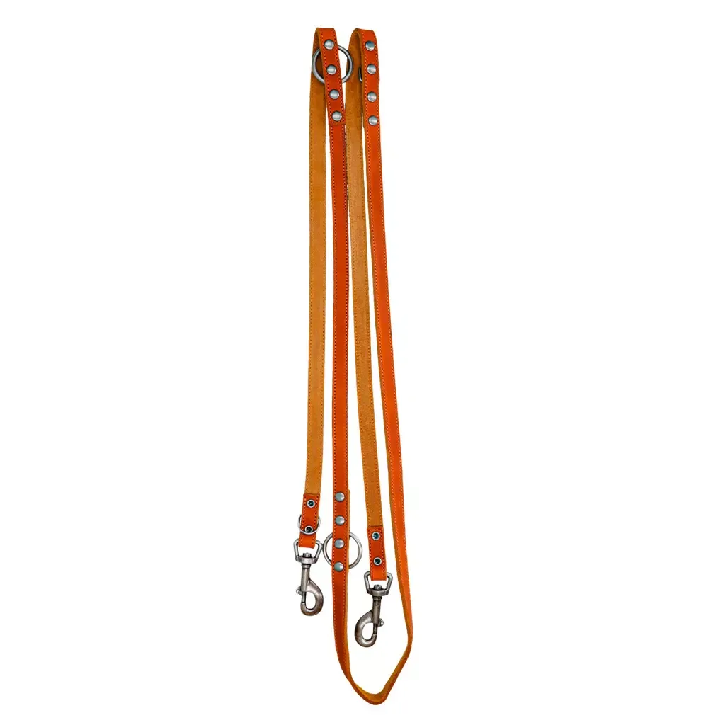 Top Leather justerbar leiebånd PRO Cognac brun 16mm*250 cm