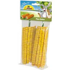 TØRKET MAISKOLBE Jr Farm, 2stk. 200g.