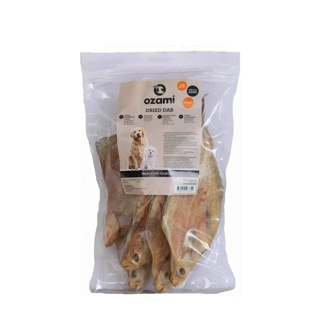 TØRKET RØDSPETTE Ozami, 180g.
