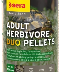 Tortoise Adult Herbivore Duo Pellets 330g 1L